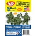 thumbnail image 5 of Tim Mee Toy Plastic Army Men - Figuras de soldados de la Segunda Guerra Mundial Od Green de 28 piezas - Hecho en EE. UU., 5 of 5