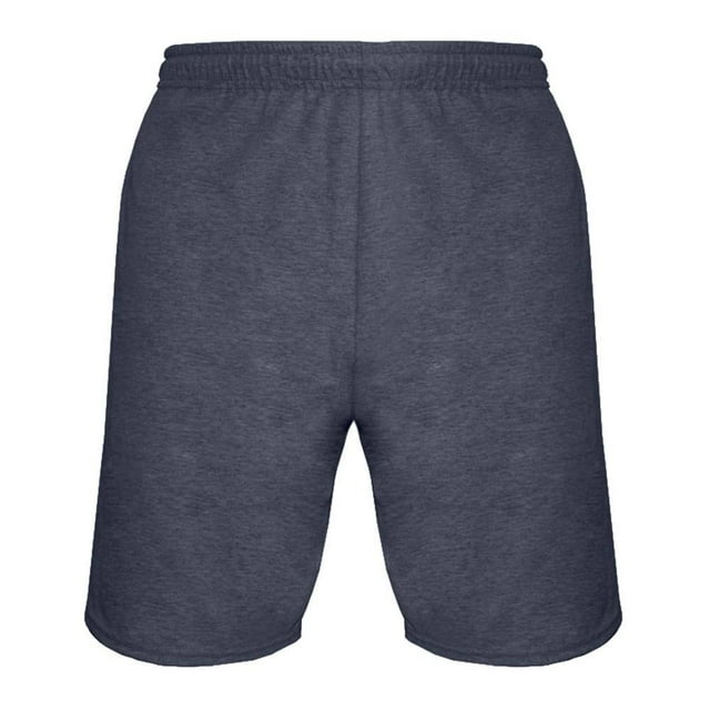 Short Fuit Of The Loom para Hombre, Deportivo Negro Jaspe Talla G