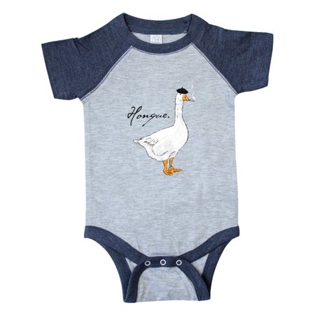 

Inktastic French Goose says Honque! Gift Baby Boy or Baby Girl Bodysuit