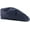 D096--blue, variant on Women Soft PU Leather French Beret Hat with Adjustable Straps Kpop Dance Military Cap