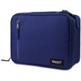 thumbnail image 1 of baomifa-Freezable Classic Lunch Box, True Blue, Built with EcoFreeze® Technology, Collapsible, Reusable, Zip Closure with Front Pocket and Buckle Handle, for Work Lunches and Fresh Lunch On The Go, 1 of 4