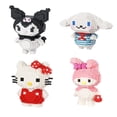 thumbnail image 2 of Sanrio Melody Hello Kitty, bloques de construcción pequeños, juguete Kuromi de partículas ensambladas, rompecabezas de Anime, 2 of 4