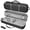 Black, variant on MI&VI Avanti Series Light Hard Violin Case (Full Size) — Travel Violin Backpack Case for 4/4 Sized Violins, NF-5250 (Black)