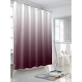 thumbnail image 3 of Romantic Burgundy Shower Curtain, Gradient Waterproof Shower Curtain Set with 12 Hooks Lightweight Washable Fabric Shower Curtains for Bathroom 72x78 Inches, 3 of 6