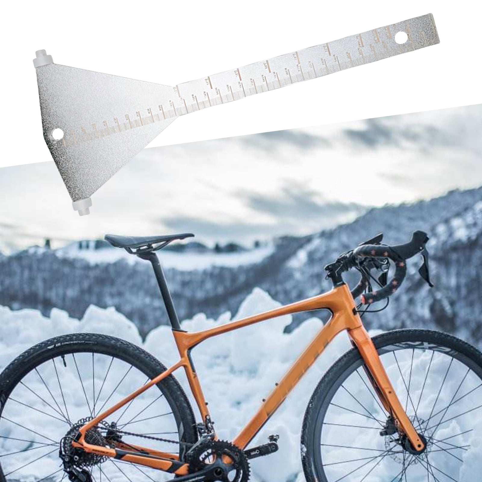 Mightlink Center Marking Gauge Ergonomic High Hardness Tool Steel Wheel Diameter Corrector