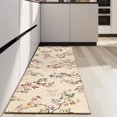 thumbnail image 4 of Pioneer Flower Floral Print Pattern Kitchen Rug Mat,Kitchen Runner Rugs Non Skid Washable,Decorative Kitchen Floor Mats for Kitchen,Sink,Laundry,17"X47", 4 of 5