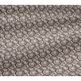 thumbnail image 5 of oneOone Viscose Jersey Brown Fabric Circles Geometric Quilting Supplies Print Sewing Fabric By The Yard 60 Inch Wide, 5 of 5