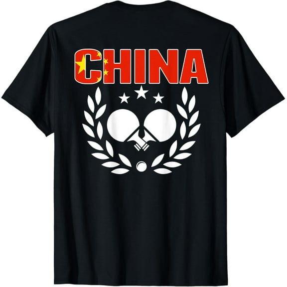 China Table Tennis Fans Jersey Chinese Ping Pong Lovers T-Shirt