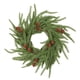 thumbnail image 3 of Christmas Decoration Simulation Needle Wreath 30cm Table Centerpiece Hanging Wreath, 3 of 8