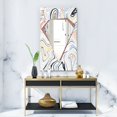 thumbnail image 4 of DESIGN ART Designart 'Marbled Diamond 7' Mid-Century Mirror - Large Printed Wall Mirror 27.5in.x39.5in., 4 of 5