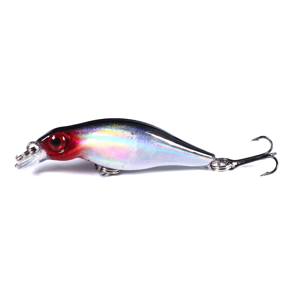 HENGJIA Fishing Lures Large Hard Bait Minnow VIB Lure with Treble Hook Life-Like Swimbait Fishing Bait Popper Crankbait Sinking Lure for Trout Bass Walleye Redfish