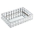 thumbnail image 2 of Bandeja de base de espejo Bandeja De Tocador Decorativa Para Tocador / Servicio De Cristal Con Base De Vidrio Espejo 27x18x7CM Los 27x18x7CM Magideal Bandeja de base de espejo, 2 of 7