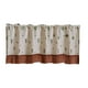 thumbnail image 2 of s,,Decoraciones de interior, Adornos, Cortinas con cenefa para cocina, ventanas, paneles de cortina con bolsillo para barra corta que bloquean la luz, para ventanas pequeñas, baños, sótanos, cortinas, 2 of 7