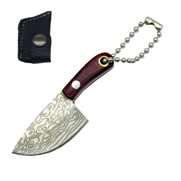 Stainless Steel Keychain Holder with Mini Design for Everyday Keys and Small Items Secure Organization