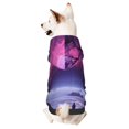 thumbnail image 1 of Balery Purple Moon Tree Night Sky Sudadera con Capucha para Perros Pequeños – Ropa para Mascotas, Disfraz para Perros y Gatos, Ideal para Fiestas y Cosplay-X-Small, 1 of 7