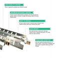 thumbnail image 5 of WR51X10055 Defrost Heating Tube For GE Refrigerator Defrost Heater Assembly, 5 of 5