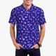 thumbnail image 1 of Fotbe Beautiful Purple Snowflakes Camiseta Polo de Golf para Hombre con Estampado – Camisa Deportiva Transpirable con Cuello Abotonado-Large, 1 of 6