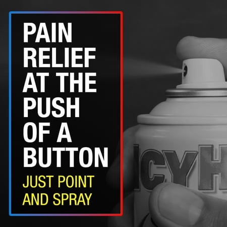 Icy Hot Maximum Strength Medicated Pain Relief Spray, 3.7 Ounces