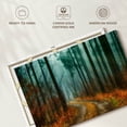 thumbnail image 6 of Elephant Stock Autumn Forest Pathway Wall Art - Horizontal Canvas Wall Art - Living Room Wall Decor - Floral And Botanical Canvas - Green And Blue Decor - 24" x 16", 6 of 8