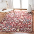 thumbnail image 2 of SAFAVIEH Kashan Isaija Medallion Area Rug, Rust/Ivory, 5'1" x 7'5", 2 of 8