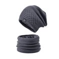 thumbnail image 4 of Winter Set with Roll Up Beanie Scarf Wrap 2 in 1 Hat Function Versatility Hat Scarf, 4 of 5