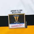 thumbnail image 5 of Men's Mitchell & Ness Willie O'Ree White Boston Bruins 1958 Blue Line Player Jersey, 5 of 5