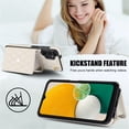 thumbnail image 3 of Samsung Galaxy A13 RFID Para Que Bloquea la Funda Protectora para Billetera Funda con Tapa Magnética Bolsillo con Múltiples Ranuras para Tarjetas con Correa para el, 3 of 7