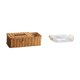 thumbnail image 5 of Estuche para pañuelos de escritorio,Caja de pañuelos faciales de papel retro de madera,Tapa para caja de pañuelos,porta servilletas de papel facial,Bandeja de almacenamiento,Bandeja, 5 of 8