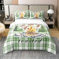 thumbnail image 1 of Erosebridal Housse de Couette 100 % Coton Grand pour Campeur, Housse de Couette 100 % Coton Grand pour VR Voiture Dessin Animé, Déco de Camping Joyeuse, Réversible 3 Pcs (Sans Couette), 1 of 6