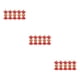 thumbnail image 1 of sweethay 5 unids/caja bola de dulces de Navidad decoraciones navideñas colgantes DIY arte árbol pared colgante atmósferas ornamento Type1 NO1, 1 of 6