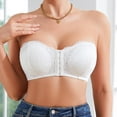 thumbnail image 4 of XIYON Strapless Bras For Women Stylish Front Closure Strapless Bra For Everyday And Leisure Wear Versatile Design For All Seasons With Comfortable Fit Comfy Bra, 4 of 9