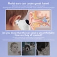 thumbnail image 6 of Ear Dryer with 3 Ear Tips, Rechargeable,Ear Moisture Water Removal Ear Drying Device, Electronic Warm Air Ear Water Remover for Swimmers, Showering, Water Sports, Surfing,White, 6 of 13