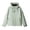 #Mint Green 1, variant on Vynhevius Womens Outdoor Jacket Solid Hooded Zip Up Windproof With Pockets