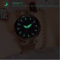 thumbnail image 3 of Reloj de pulsera de cuarzo con imán luminoso para mujer con esfera estrellada de números p Abanopi Reloj de mujer, 3 of 6