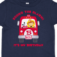 thumbnail image 4 of Inktastic Fire Truck 5th Birthday Boy Boys Toddler T-Shirt, 4 of 5