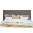 thumbnail image 3 of Alpine Furniture Britney Full Size Upholstered Platform Bed in Dark Gray, 3 of 5