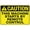 Warning Sign 4, variant on Caution Working Farm Common Sense Appreciated Sign - 12×8 Inches, Rust-Free Aluminum, Outdoor Home Business Yard Decor