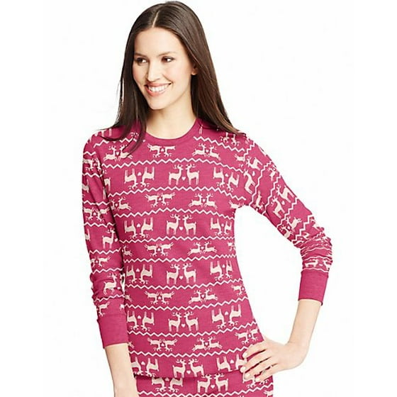 Women's XTemp Thermal Underwear Printed Crew Tee
