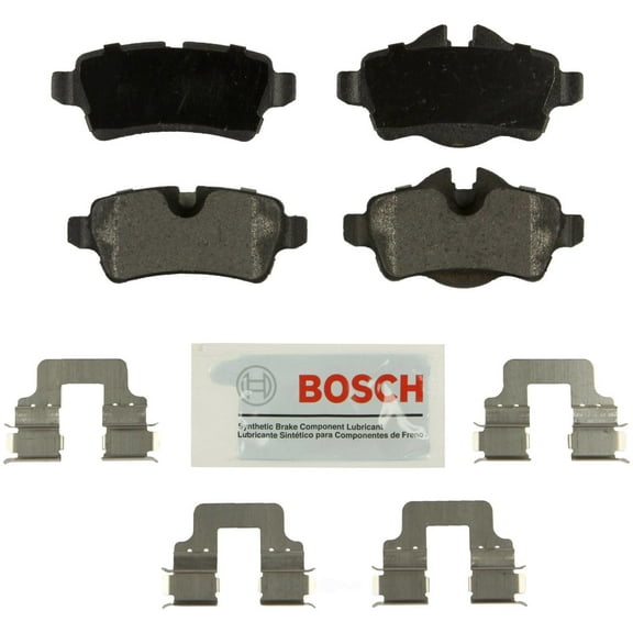 Bosch BE1309H Bosch Blue Semi-Metallic Brake Pads with Hardware
