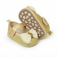 thumbnail image 5 of Yoyauz Baby Girl Mary Jane Shoes Anti Slip Rubber Sole Ballet Slippers Princess Dress Wedding Shoes Newborn Kids Shoes Toddler Shoes（0-12 Month）, 5 of 9