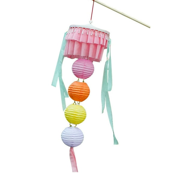 BQBQERT Colorful Flower Lanterns for Middle Autumn Celebration Moon Festival Decoration