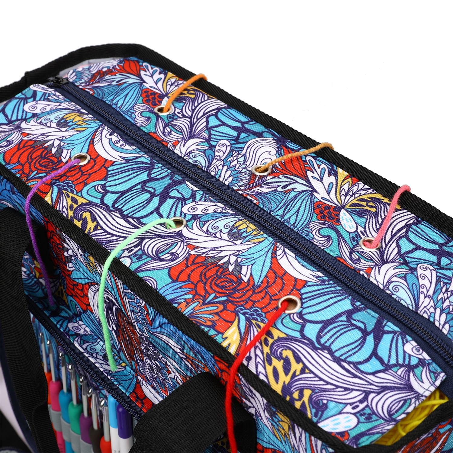 Exquisite Knitting Tools Storage Bag Home Dormitory Storage Organizer Yarn Knitting Needle Crochet Hook Storing Tote Bag