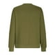thumbnail image 4 of Camisas Sentuca para mujer, estilo jersey, cuello redondo, manga larga, blusas casuales lisas, 4 of 7