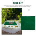thumbnail image 5 of Turtle Terrace Mat Terrarium Square Container Fake Grass for Garden Artificial Grass Turf Fish Flowerpot Mat, 5 of 8