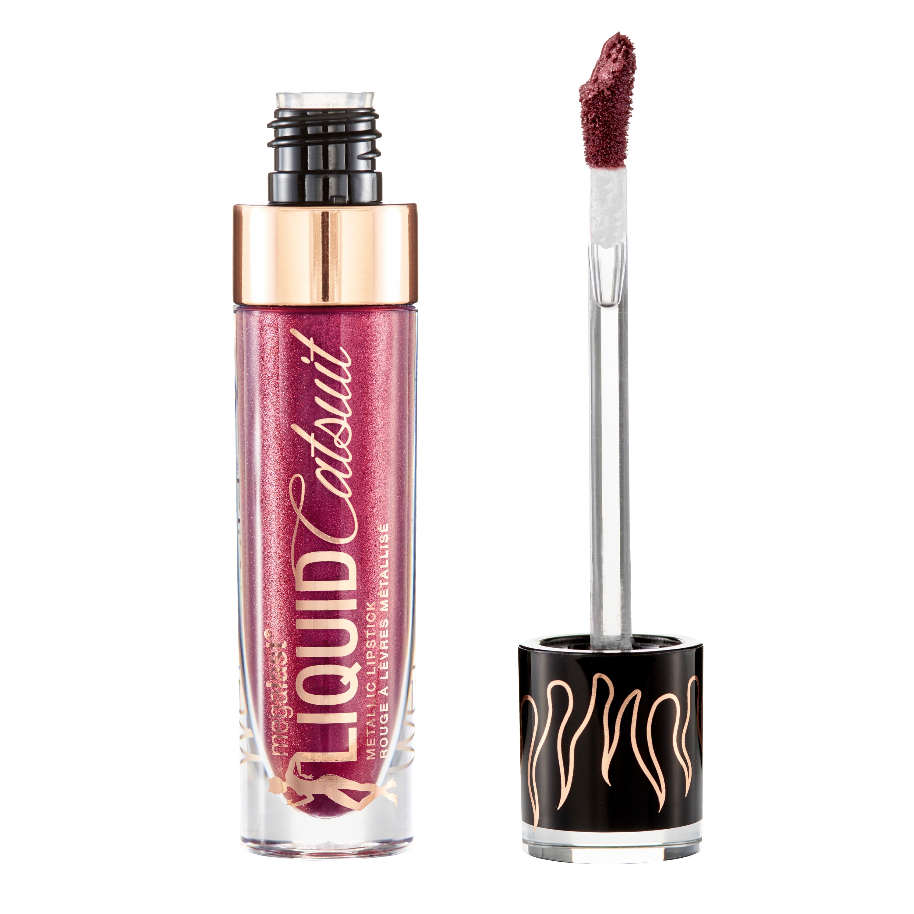wet n wild MegaLast Liquid Catsuit Metallic Lipstick, Redlings
