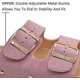 thumbnail image 4 of Chaussure Daim Sandale Mule Femme Plateforme Pantoufles En Lige, 4 of 4
