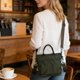 thumbnail image 1 of Women's Casual Mini Crossbody Bag Canvas Handheld Bag Shoulder Bag For Daily Use, 1 of 9