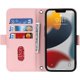 thumbnail image 5 of Cartera cruzada para iPhone 13 Pro Max con correa ajustable para tarjetas de crédito de 6.7", bolso de mano de piel sintética, soporte para teléfono, espejo de maquillaje, funda para hombre, mujer y, 5 of 8