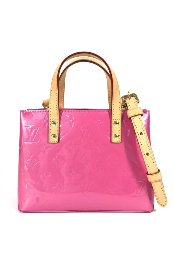 Pre-Owned LOUIS VUITTON M24028 Monogram Vernis LV Remix Lead PM 2-Way Bag, Tote Handbag,...
