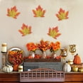 thumbnail image 5 of Lcxifdre Simulated Maple Leaf Fall Classroom Decoration Maple Leaf Halloween Party Decoration Maple Leaf 50Pcs, 5 of 6